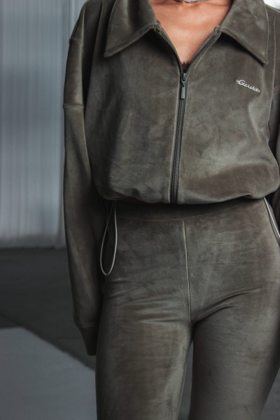 Бомбер велюр SPECIAL GARCHIT, цвет: olive, GARVelBombSpKh купить онлайн