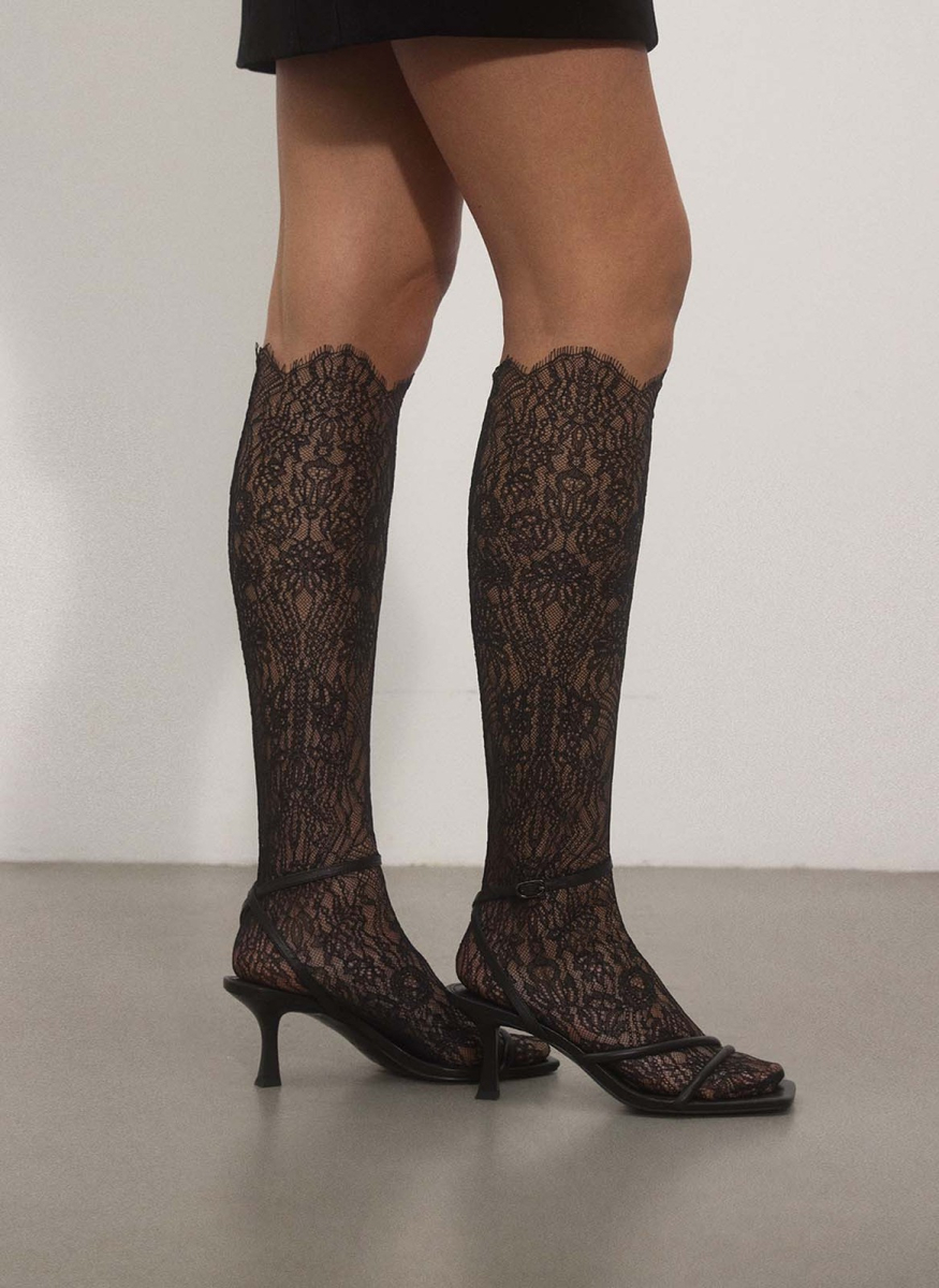Гольфы из кружева