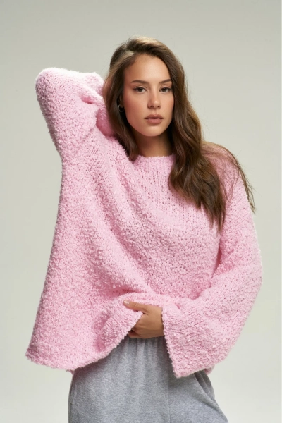 Джемпер Букле HAND MADE Pink Erist store, цвет: розовый, НФ-00002526 купить онлайн