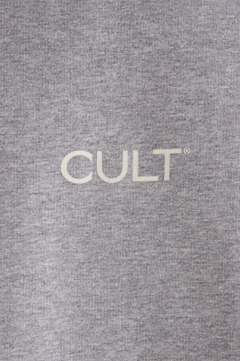 Футболка Base CULT, цвет: серый меланж  |новая коллекция купить онлайн