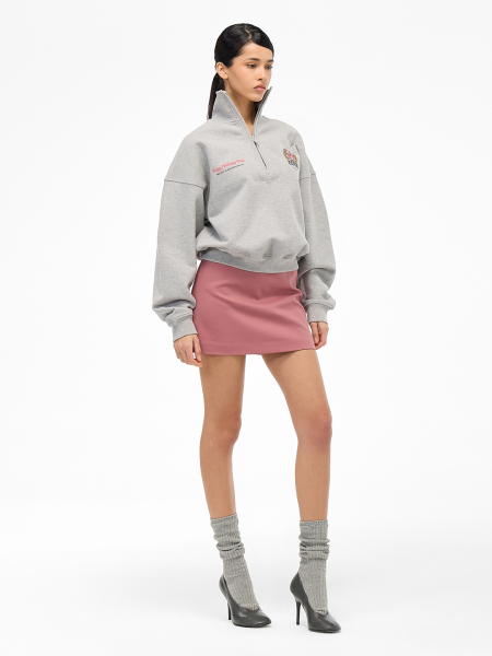 Свитшот с молнией "Истина" FRHT&OUT OF REACH, цвет: меланж, SWVRTMLG купить онлайн