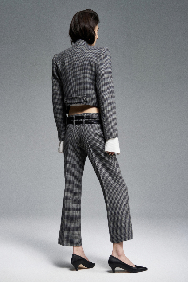 Брюки длиной 7/8 WALK OF SHAME, цвет: серый, P083.1/PS26 купить онлайн