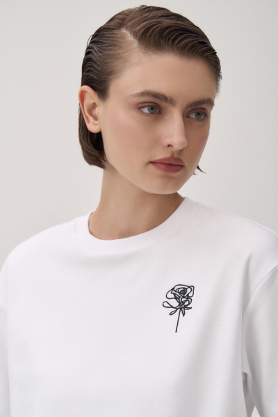 Футболка Olivia FASHION REBELS, цвет: белый, FR25SS1TS200K500WT купить онлайн