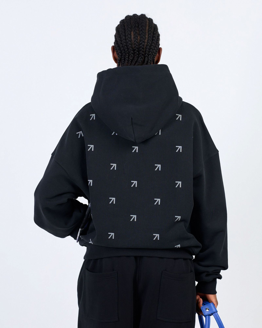 Худи LUNA FACE 580GR BLACK ASIA ST 71, цвет: Черный, Ast71.hood-Lunaface-bl купить онлайн