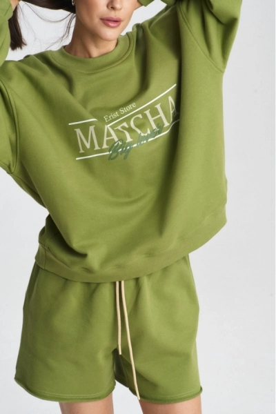 Свитшот MATCHA Green Apple