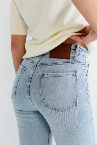 Джинсы-клёш Erist store, цвет: голубой, НФ-00003249 купить онлайн