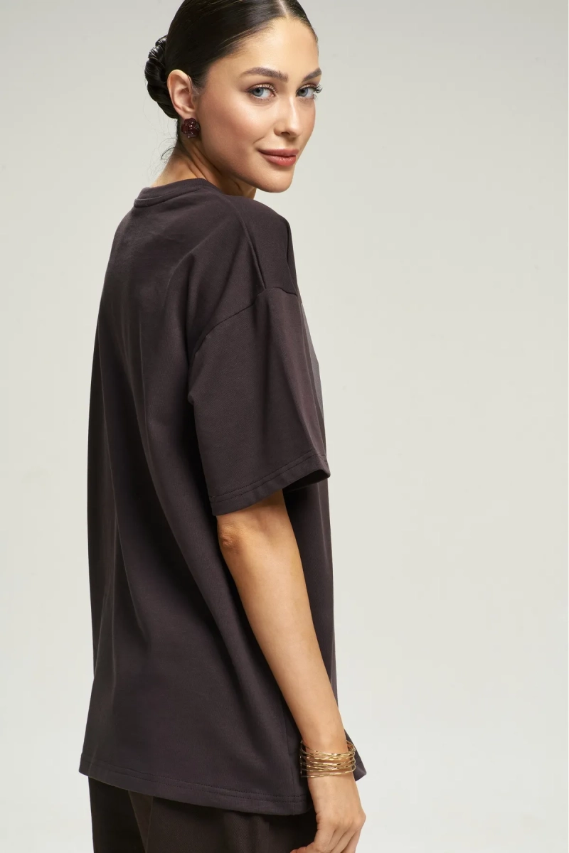 Футболка Private Evening Brown Erist store, цвет: коричневый, НФ-00002912 купить онлайн