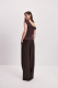 Топ с открытым плечом Charmstore, цвет: коричневый, 214-31365-550 купить онлайн