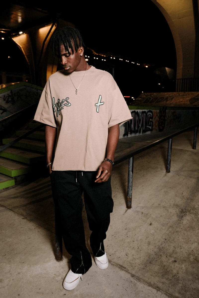 Футболка Brown "unprocessed T-Shirt" types, цвет: коричневый,  купить онлайн