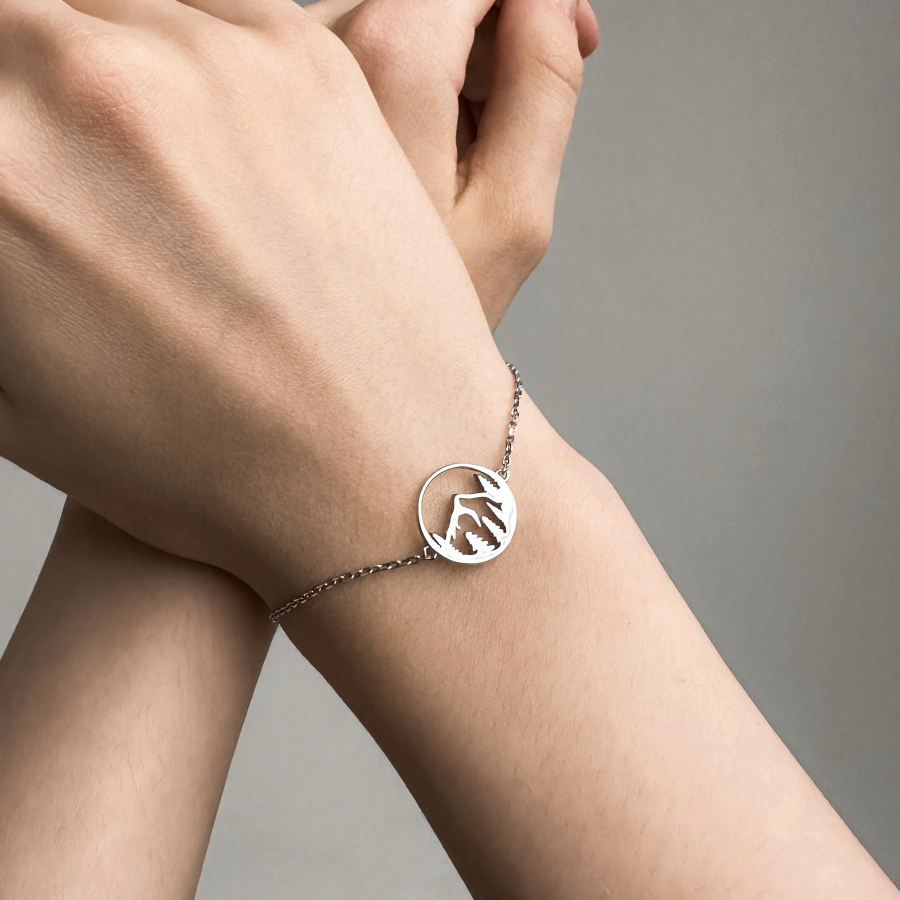 Браслет Лес The Reason, цвет: серебро, брс лес купить онлайн