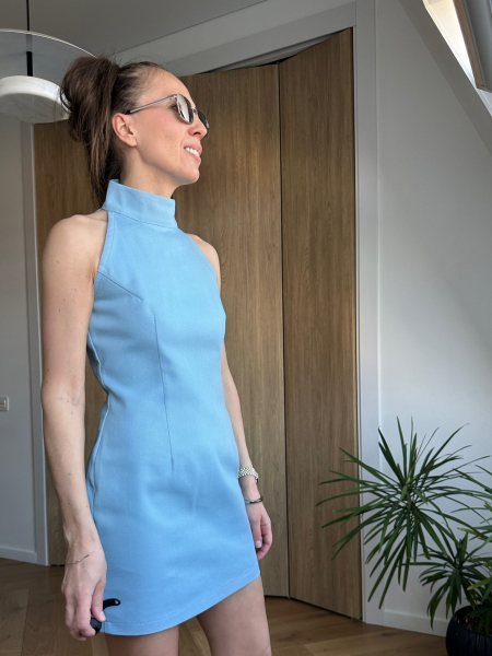 Платье mini blue issju, цвет: голубой  |новая коллекция купить онлайн