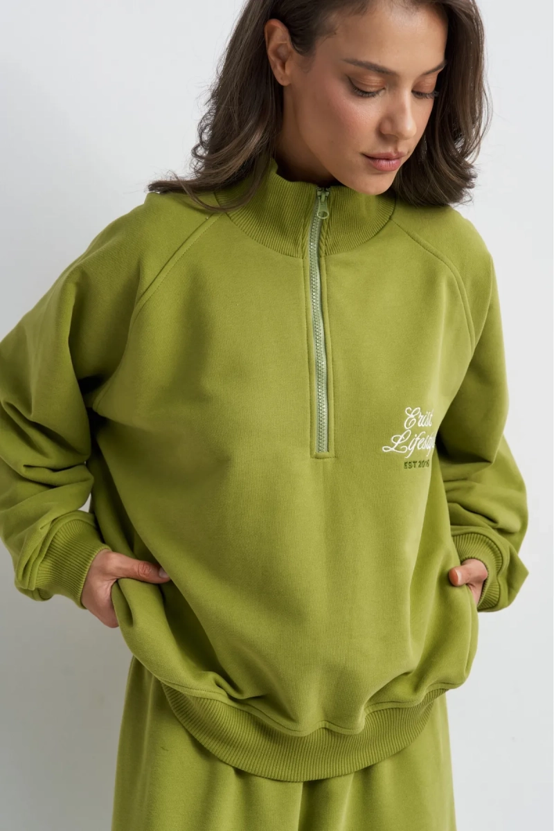 Анорак Erist store, цвет: лайм, НФ-00003558 купить онлайн