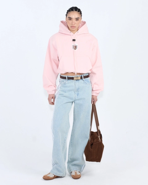 Укороченное худи ASIA ST 71, цвет: розовый, Ast71.hood-harpy-pink купить онлайн