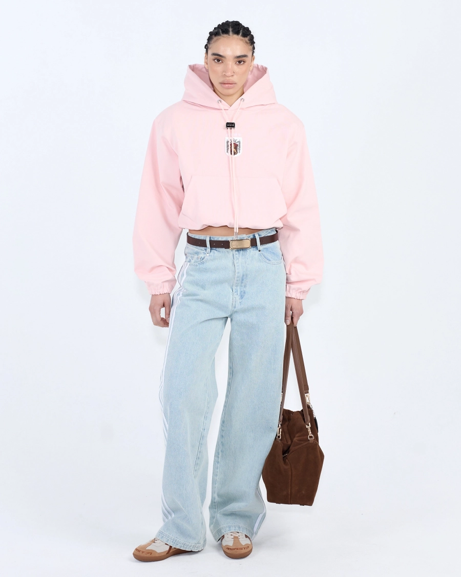 Укороченное худи ASIA ST 71, цвет: розовый, Ast71.hood-harpy-pink купить онлайн