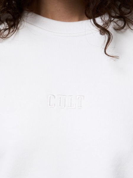 Свитшот new CULT 2.0 CULT, цвет: молочный,  со скидкой купить онлайн
