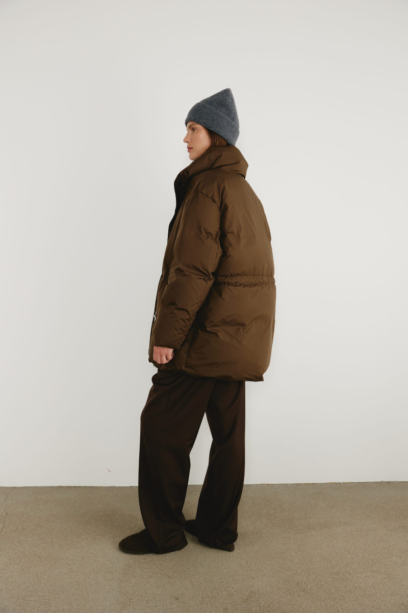 Пуховик "Envelope" CHUBA, цвет: коричневый,  купить онлайн