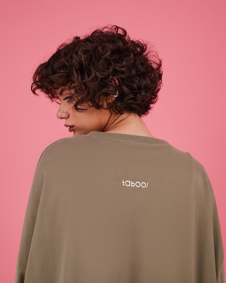 Платье-лонгслив TABOO, цвет: зеленый, DrLong-Lvr купить онлайн