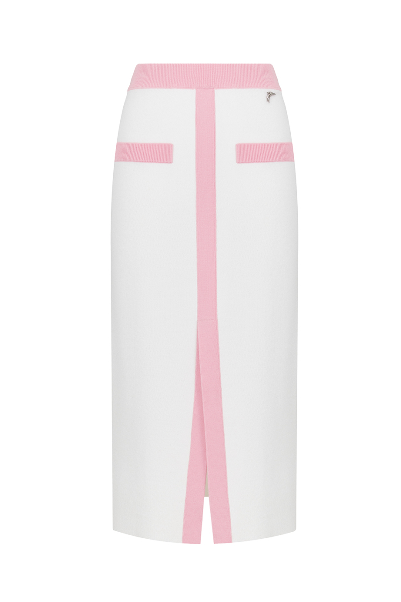 Юбка вязаная DREAMS BY ALENA AKHMADULLINA, цвет: белый, 126104100304454/102000 купить онлайн