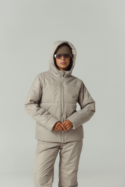 Костюм утепленный из мембраны Ricoco, цвет: темно-бежевый, 1909/4 купить онлайн