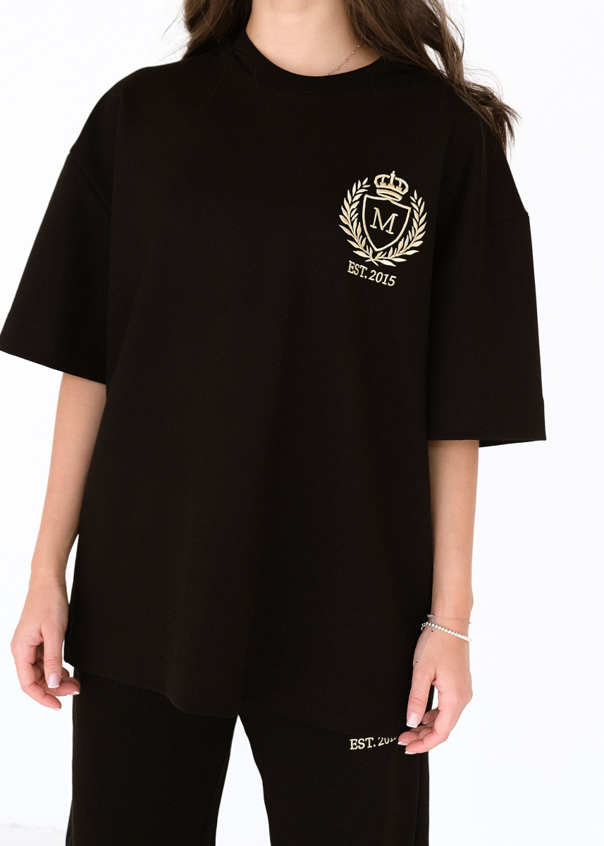 Футболка Oversize Royal MINI, цвет: Черный, НФ-00000305 купить онлайн