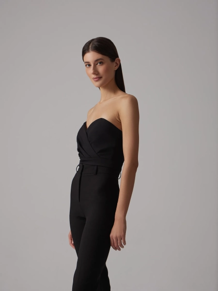 Топ ROUGE ANNA PEKUN, цвет: Черный 34.1460.900 |новая коллекция купить онлайн