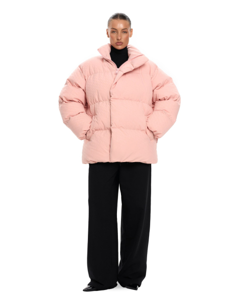 Пуховик PATTERN ANG Suborbia, цвет: PINK, 05637 купить онлайн