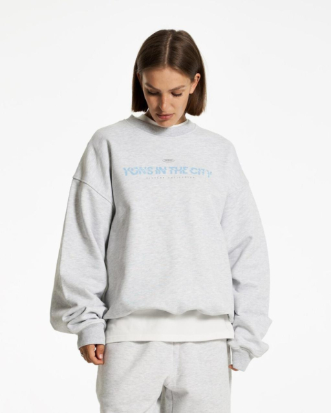 Свитшот YONS IN THE CITY SWEATSHIRT MELANGE