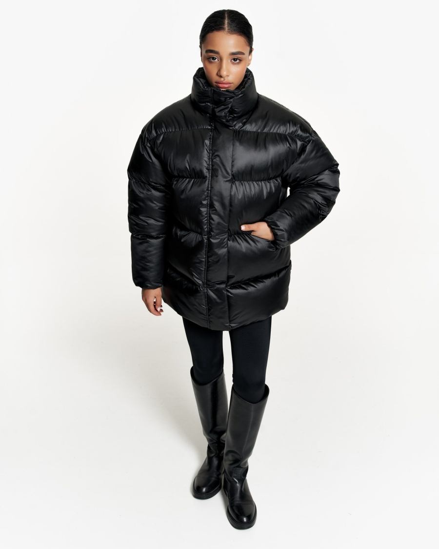 Пуховик PUFFER Y2 BLACK YONS, цвет: Черный,  купить онлайн