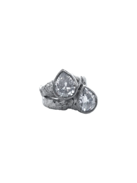 Кольцо Pear ring