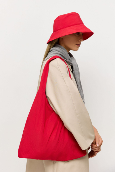 Панама из нейлона AROUND, цвет: красный 175_06NP01 купить онлайн