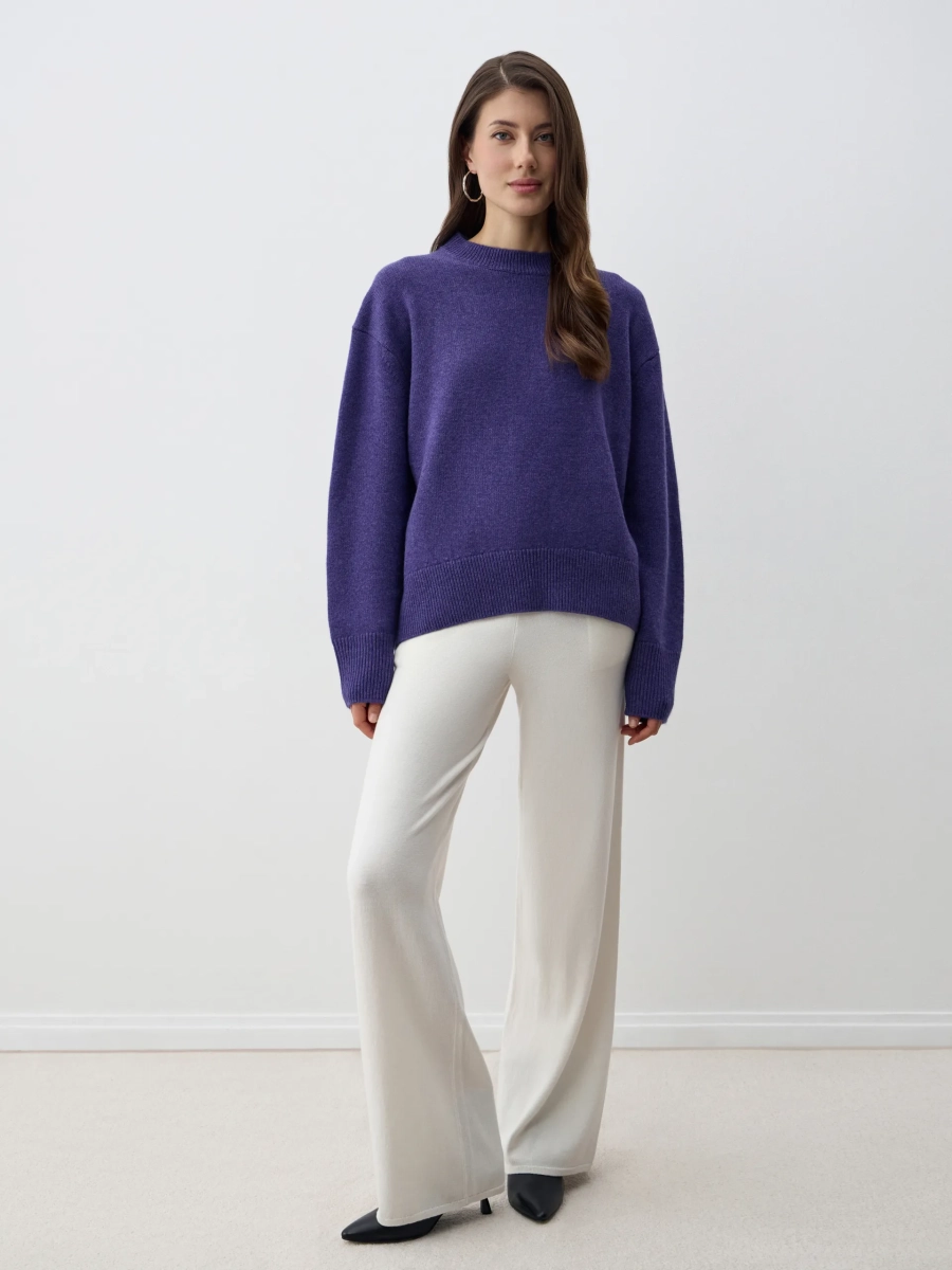Джемпер MIRAGE ANNA PEKUN, цвет: фиолетовый, 40.2555.410 купить онлайн