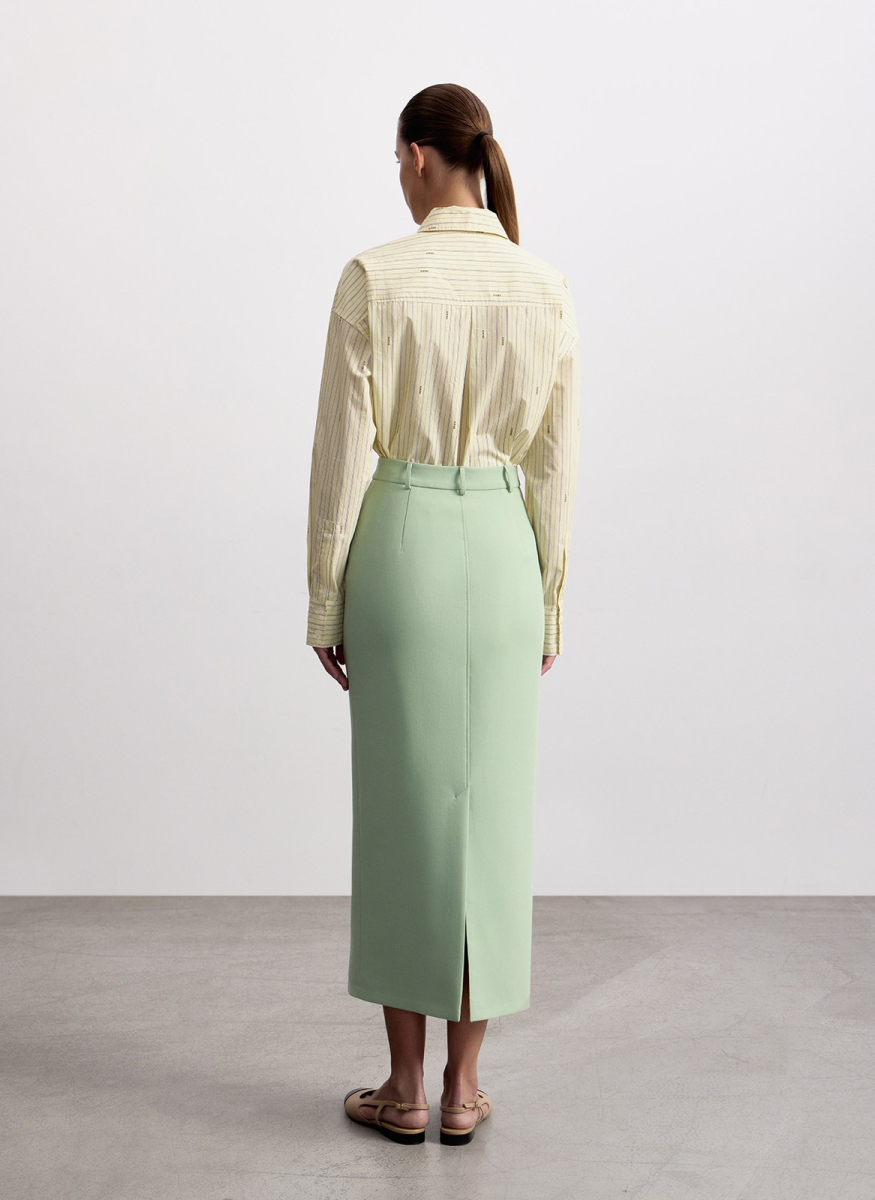 Юбка миди ALL WE NEED, цвет: фисташковый, 2603W1794-62 купить онлайн