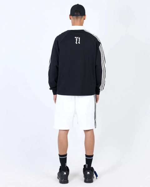 Шорты с лампасами 500GR ASIA ST 71, цвет: белый, Ast71.shorts-stripes-wh купить онлайн