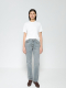 Джинсы Straight Slim AROUND, цвет: серый, 282_66C01 купить онлайн
