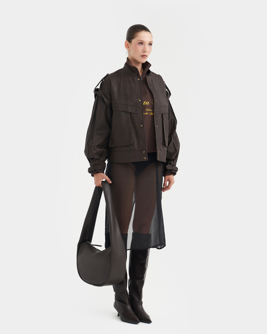 Сумка Post Arny Praht, цвет: кофе  купить онлайн