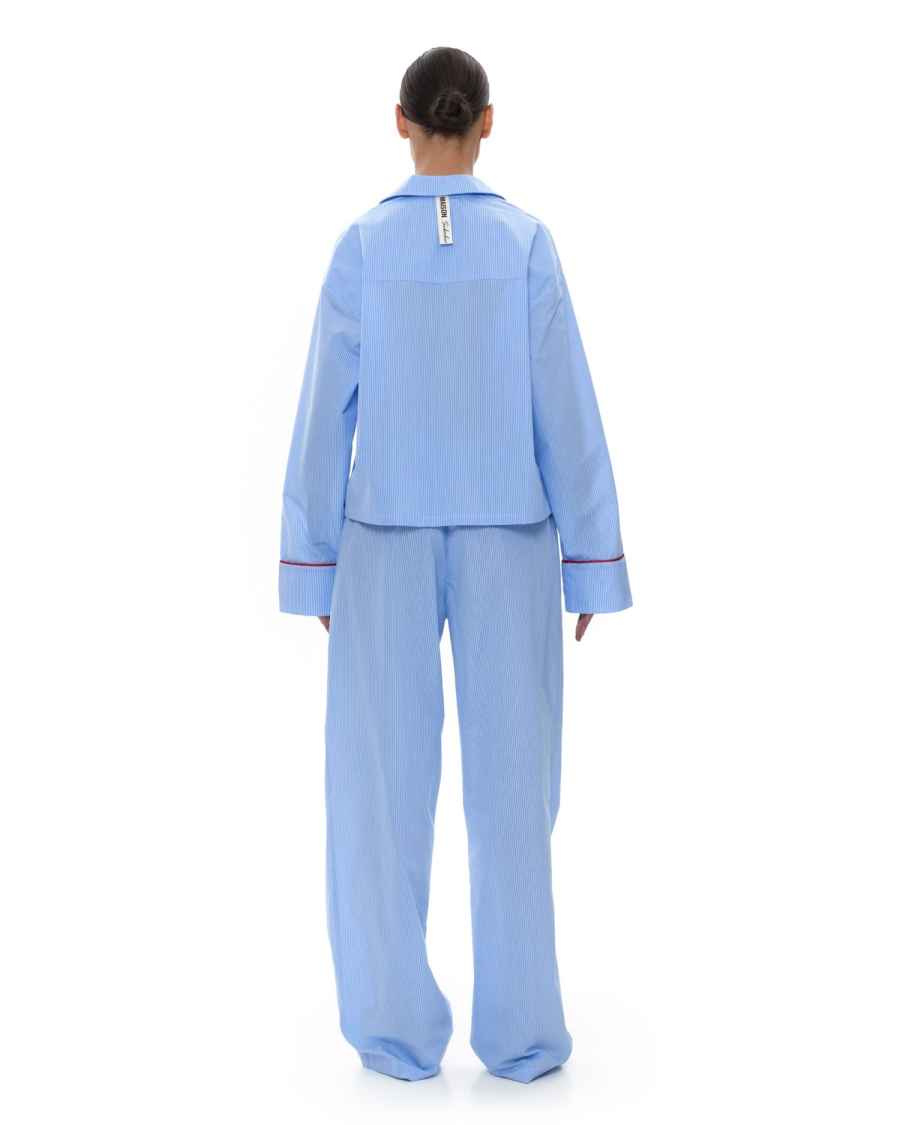 Пижама MAISON NY25 Suborbia, цвет: blue, 006374 купить онлайн