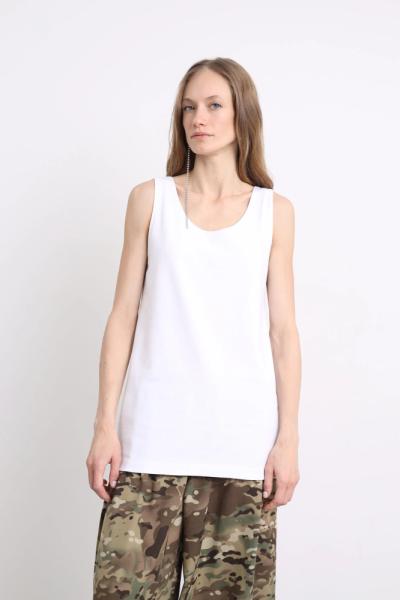 Майка #11 white