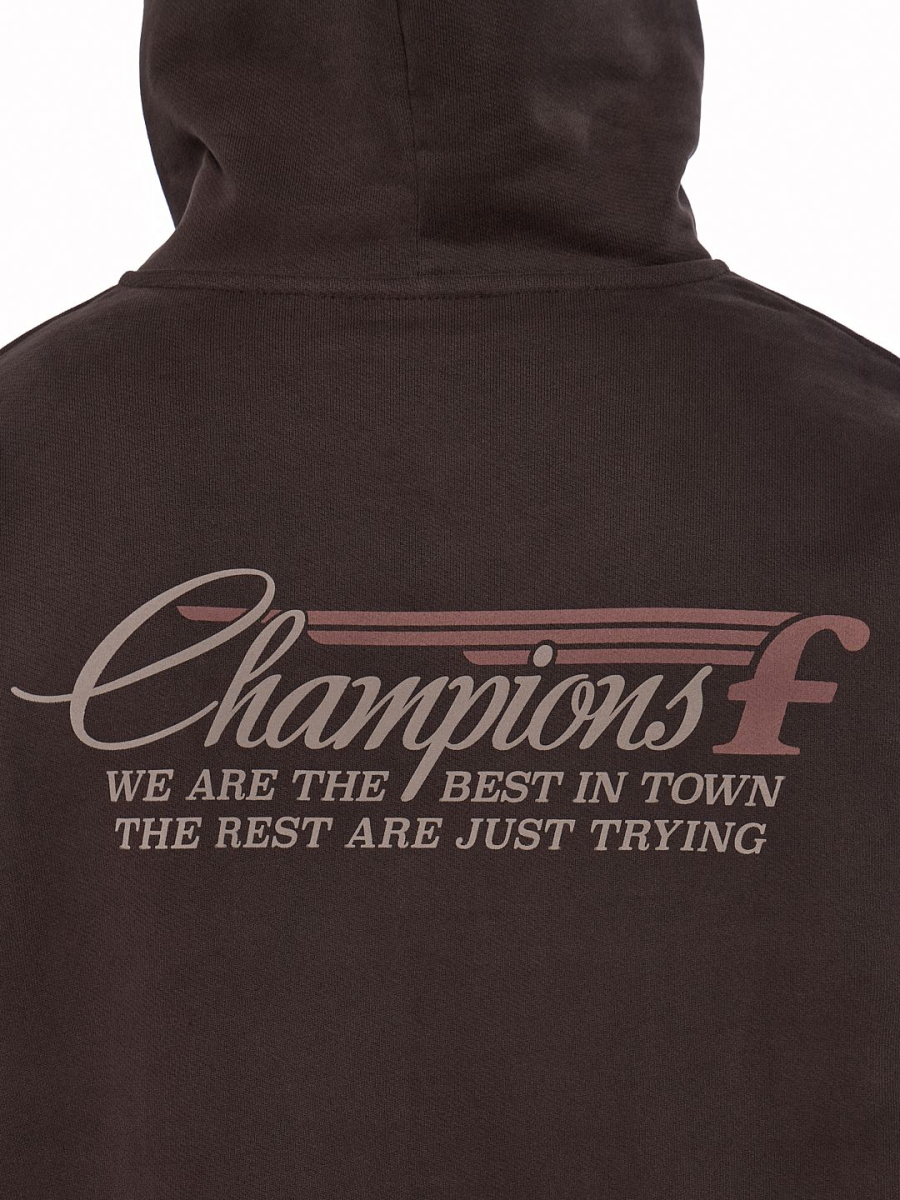 Худи FRHT ZIP Champions FRHT&OUT OF REACH, цвет: mulch, HDZPCMPMLC купить онлайн