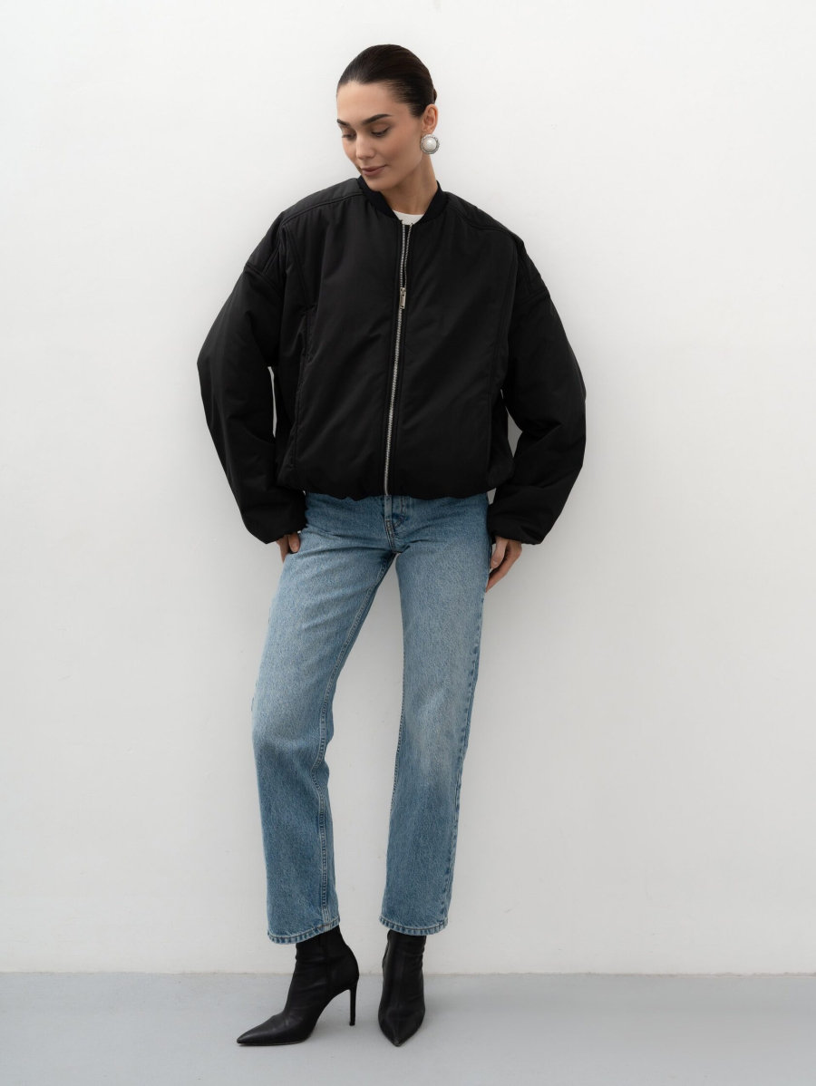 Бомбер "Ночка" TRES, цвет: Черный, НФ-00002747 купить онлайн