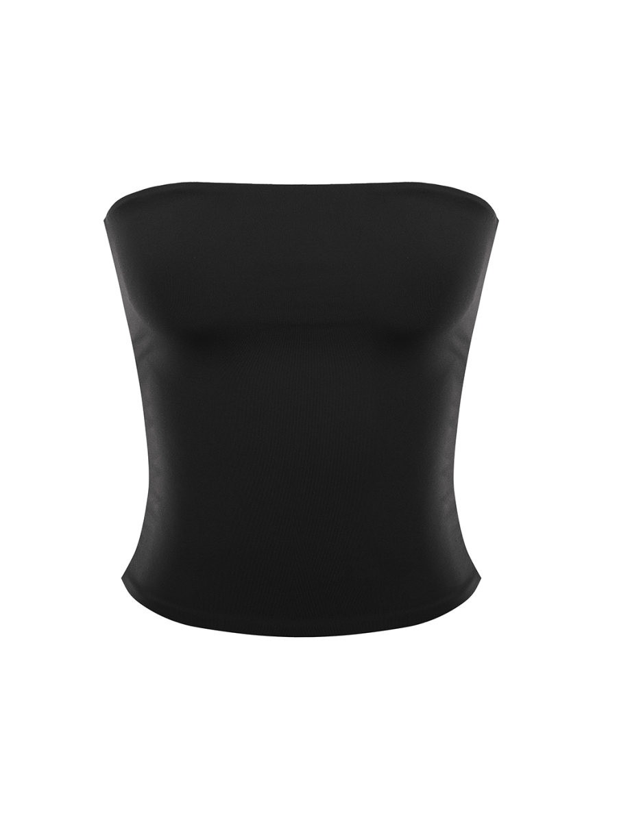 Топ бандо strapless top black Nue Nue, цвет: Черный,  купить онлайн