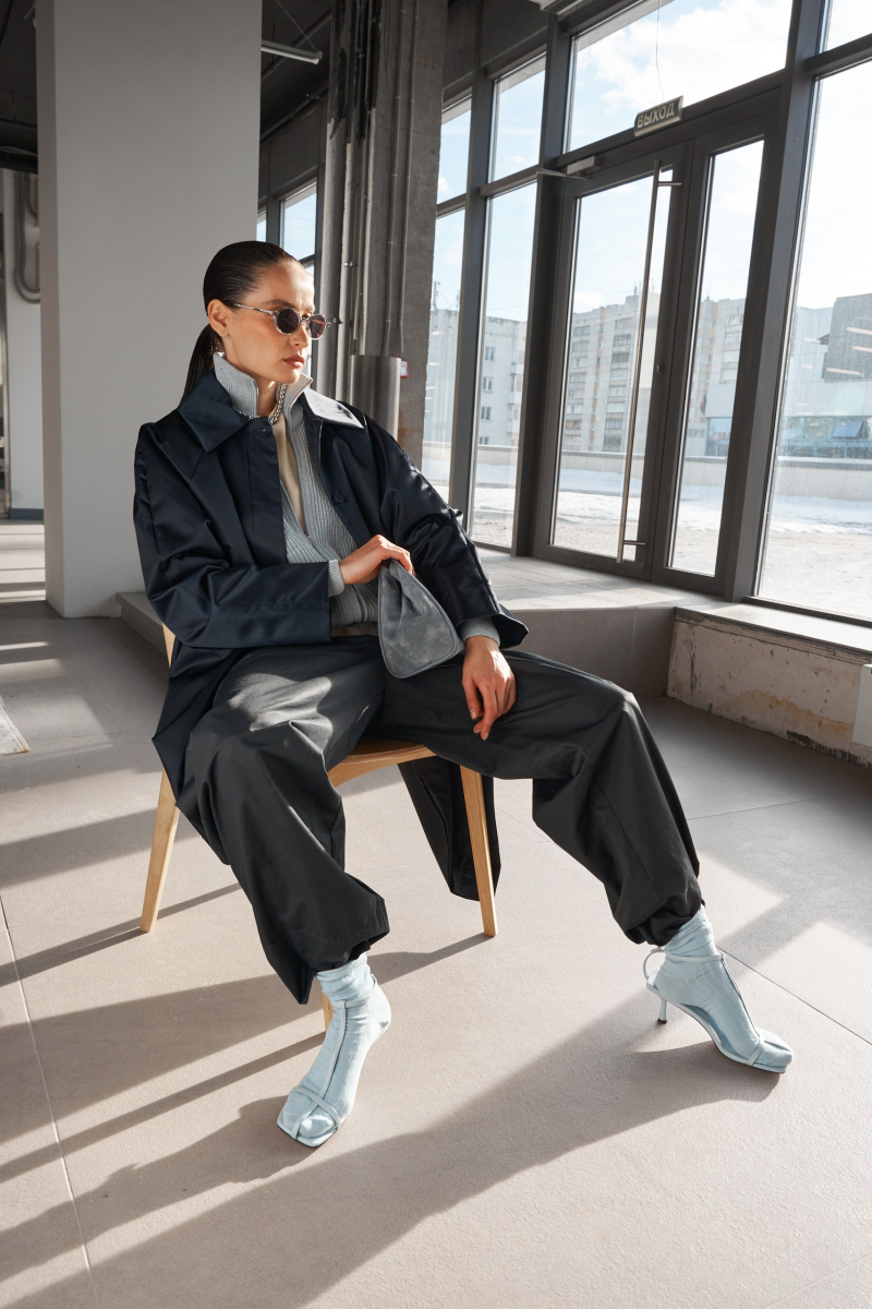 Босоножки из натуральной кожи SBALO, цвет: голубой STR3-2 купить онлайн