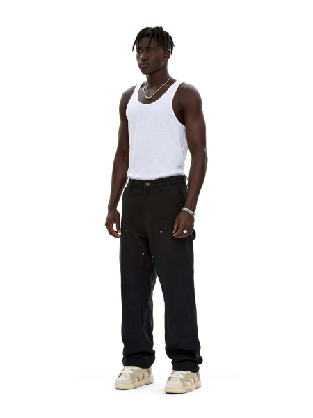 Брюки из денима FRHT, цвет: Черный, PNSHBLK купить онлайн