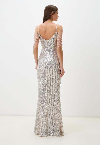 Платье LOREN ENEVOO, цвет: золотой,  купить онлайн