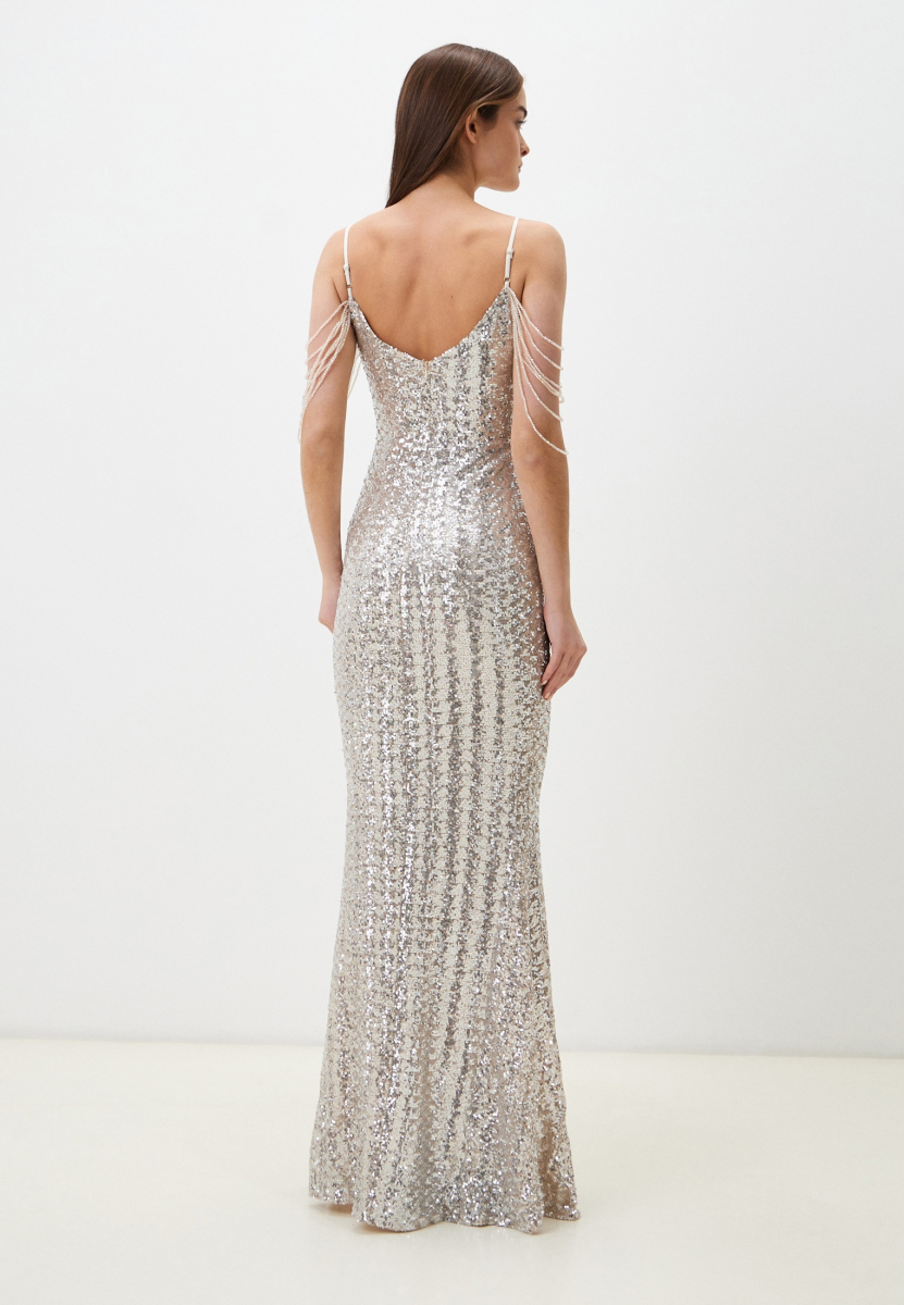 Платье LOREN ENEVOO, цвет: золотой,  купить онлайн