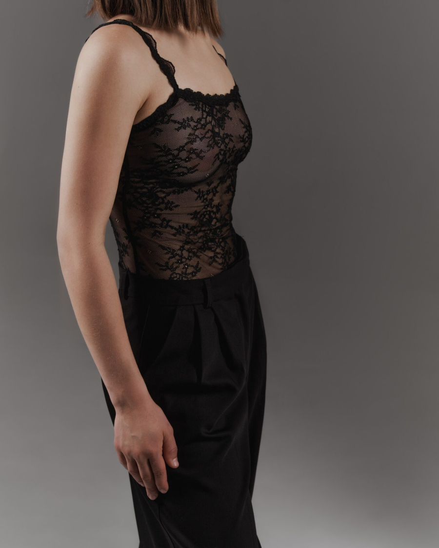 Боди BODYSUIT BLACK YONS, цвет: Черный, YO-414 купить онлайн