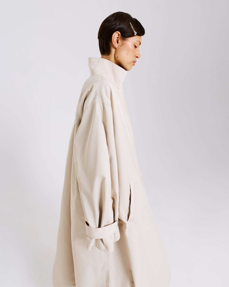 Тренч баллон Anmuse, цвет: бежевый, TR26SP229-BG купить онлайн