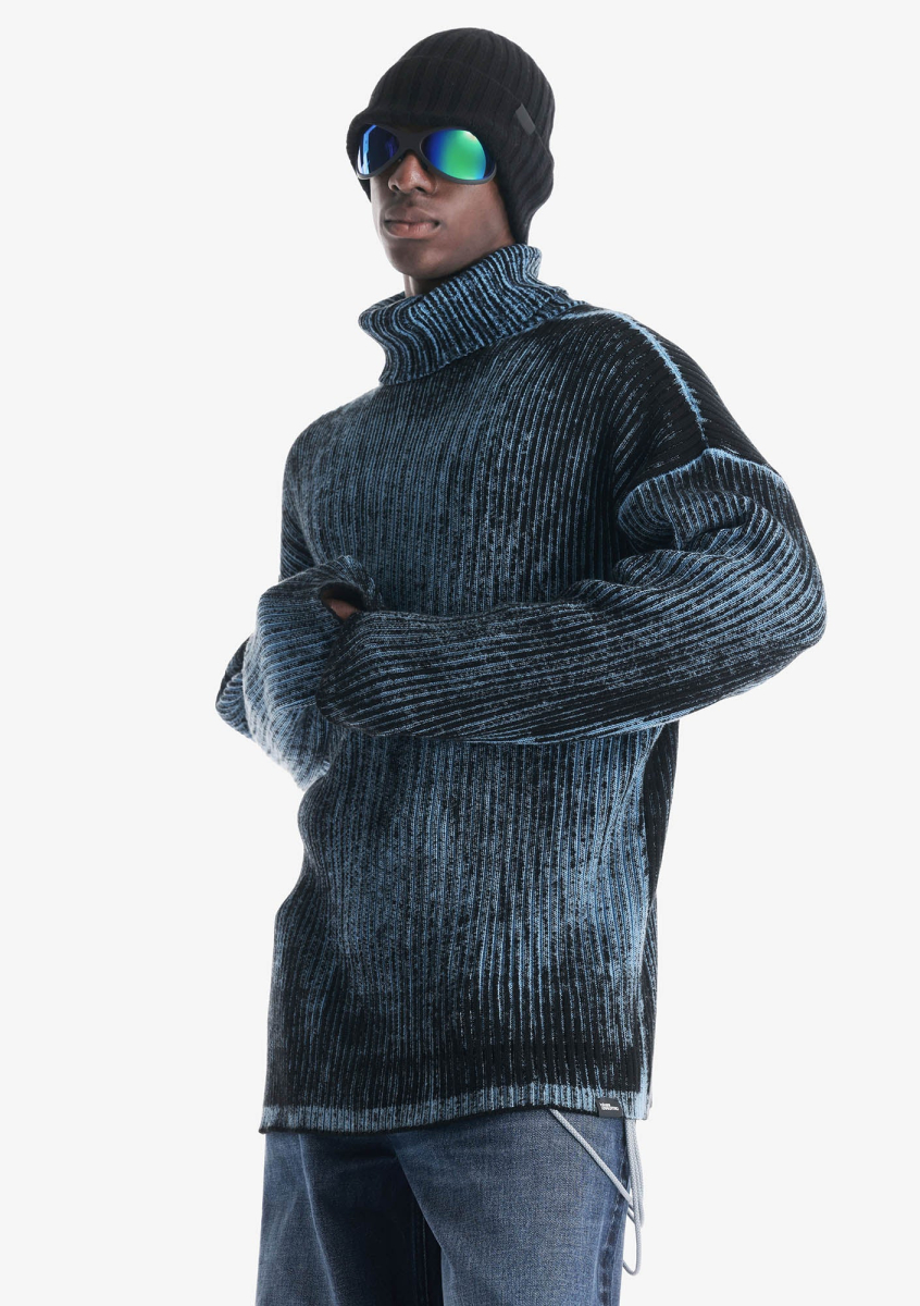 Свитер JAXA KRAKATAU, цвет: винтажно-синий, Su45-613 купить онлайн