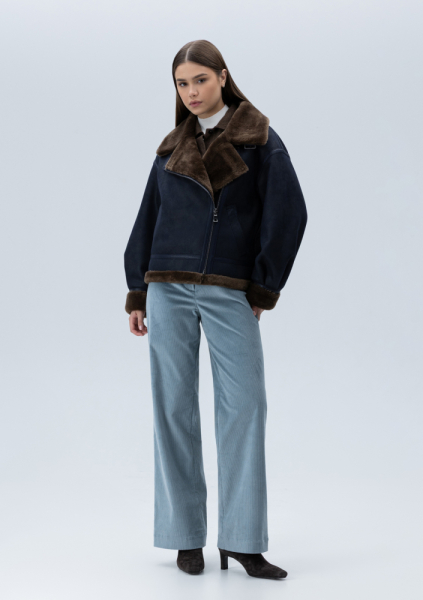 Дубленка-авиатор