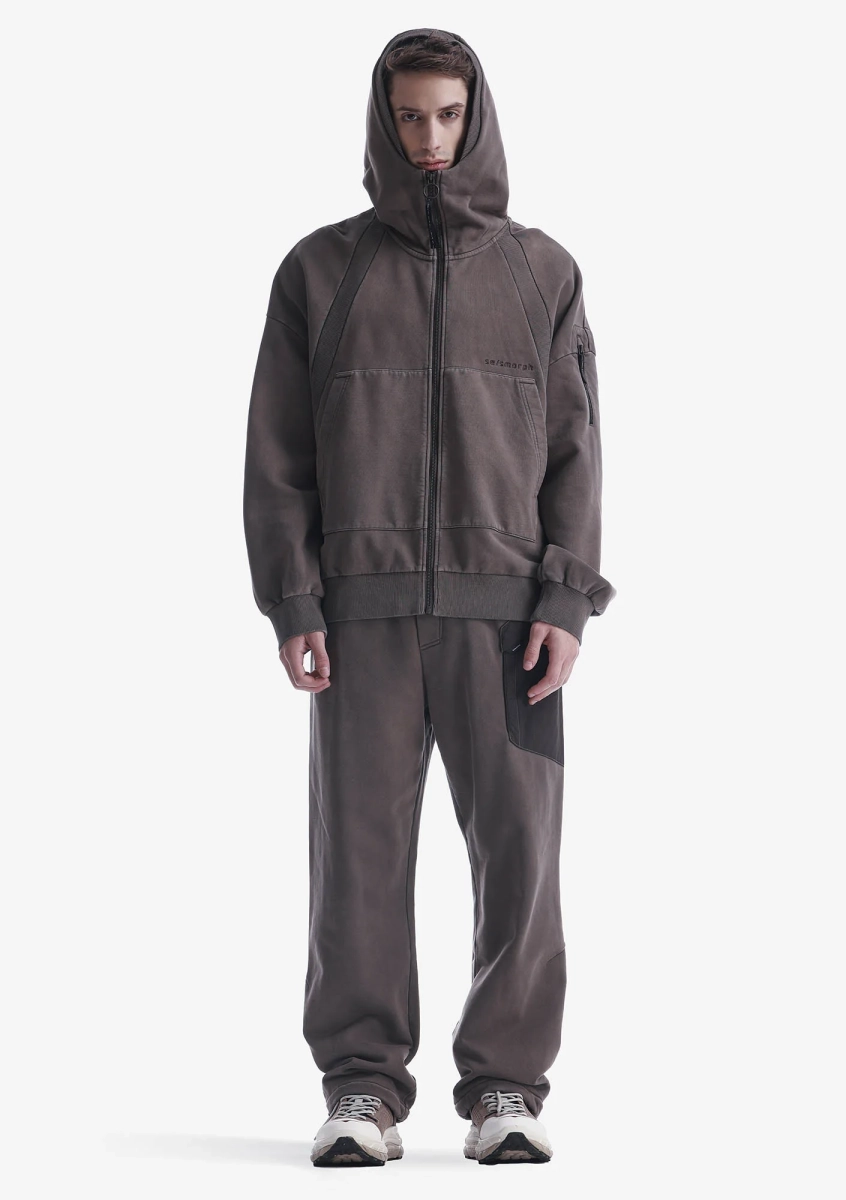 Худи BOREWHAL KRAKATAU, цвет: коричневый, Fu118-7 купить онлайн