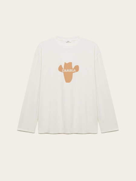 Лонгслив Ranch Chaika, цвет: молочный, AW25LS01-143 купить онлайн